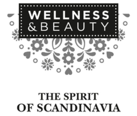 WELLNESS & BAUTY THE SPIRIT OF SCANDINAVIA Logo (DPMA, 17.08.2018)