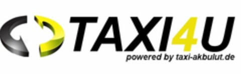 TAXI4U powered by taxi-akbulut.de Logo (DPMA, 15.04.2019)