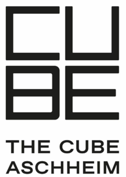 CUBE THE CUBE ASCHHEIM Logo (DPMA, 01.10.2021)