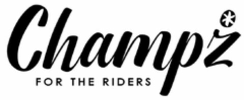 Champz FOR THE RIDERS Logo (DPMA, 10/11/2021)