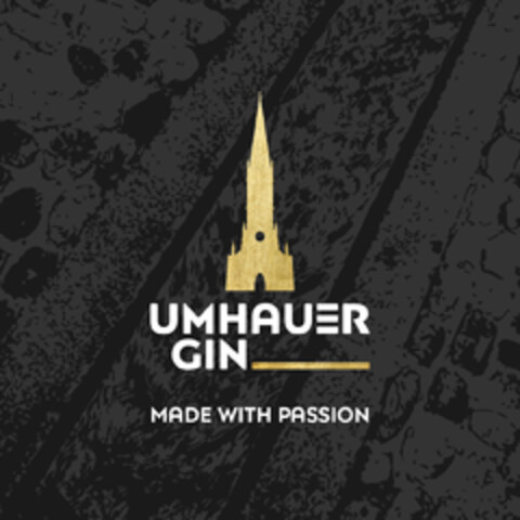 UMHAUER GIN MADE WITH PASSION Logo (DPMA, 12/17/2021)