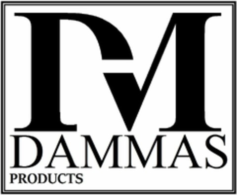 DM DAMMAS PRODUCTS Logo (DPMA, 04/13/2022)