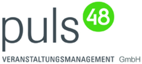 puls 48 VERANSTALTUNGSMANAGEMENT GmbH Logo (DPMA, 22.05.2023)