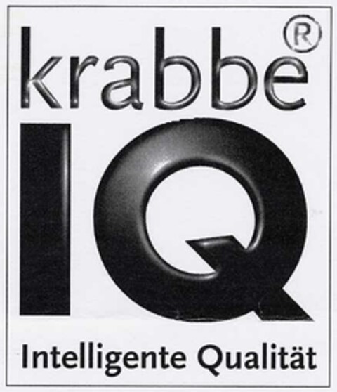 krabbe IQ Intelligente Qualität Logo (DPMA, 08.03.2002)