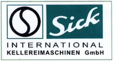 Sick INTERNATIONAL KELLEREIMASCHINEN GmbH Logo (DPMA, 04/07/2004)