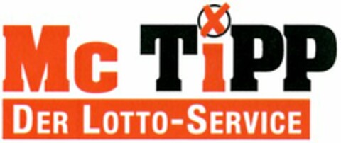 Mc TiPP DER LOTTO-SERVICE Logo (DPMA, 06/22/2004)