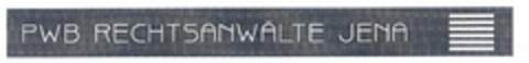 PWB RECHTSANWÄLTE JENA Logo (DPMA, 11.03.2005)
