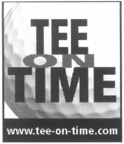 TEE ON TIME www.tee.on-time.com Logo (DPMA, 09/19/2005)