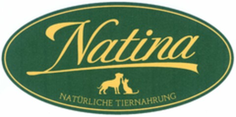 Natina NATÜRLICHE TIERNAHRUNG Logo (DPMA, 28.07.2006)