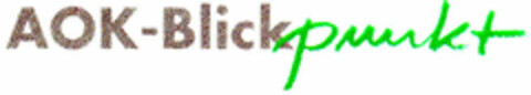 AOK-Blickpunkt Logo (DPMA, 28.07.1995)