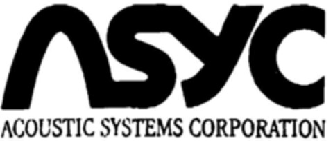 ASYC ACOUSTIC SYSTEMS CORPORATION Logo (DPMA, 02/25/1997)