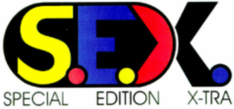 S.E.X. SPECIAL EDITION X-TRA Logo (DPMA, 25.02.1998)