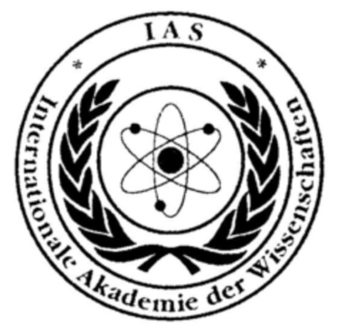 IAS Internationale Akademie der Wissenschaften Logo (DPMA, 04.03.1998)