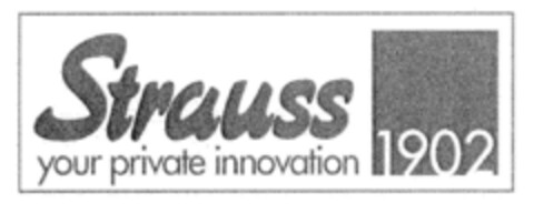 Strauss your private innovation 1902 Logo (DPMA, 18.01.1999)