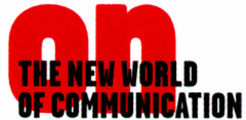 On - The New World of Communication Logo (DPMA, 16.12.1999)