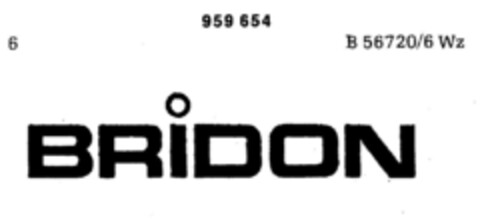 BRIDON Logo (DPMA, 08/24/1976)