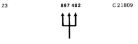 897482 Logo (DPMA, 11/10/1971)