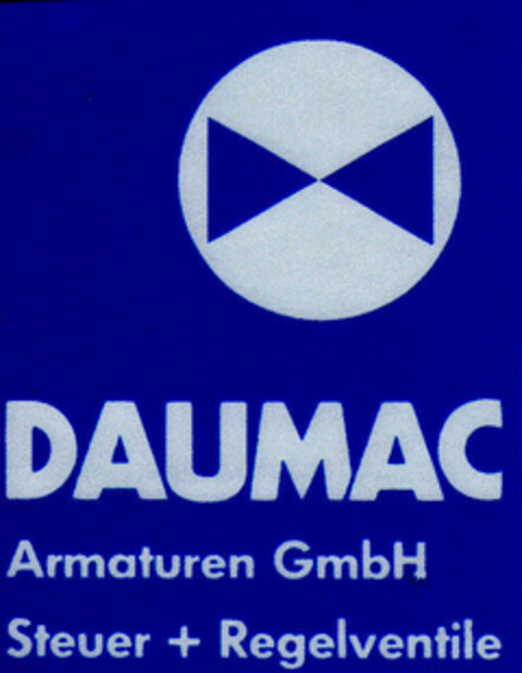 DAUMAC Armaturen GmbH Steuer + Regelventile Logo (DPMA, 28.06.1990)