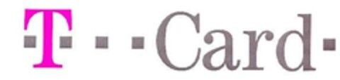 T-Card Logo (DPMA, 10/25/1994)