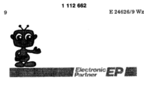 EP Electronic Partner Logo (DPMA, 08.10.1984)