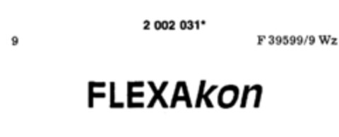 FLEXAkon Logo (DPMA, 21.03.1991)