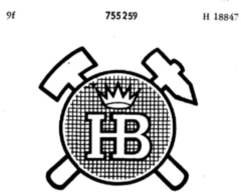HB Logo (DPMA, 09.11.1960)