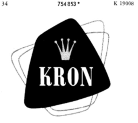 KRON Logo (DPMA, 22.07.1961)