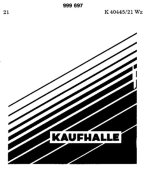 KAUFHALLE Logo (DPMA, 03/09/1979)