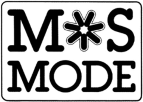 M*S MODE Logo (DPMA, 10.08.1992)