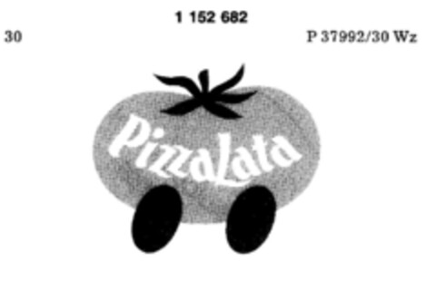 PizzaLata Logo (DPMA, 26.04.1989)