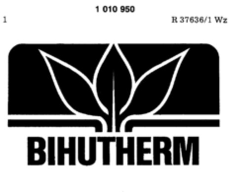 BIHUTHERM Logo (DPMA, 20.03.1980)