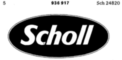 Scholl Logo (DPMA, 08/07/1974)