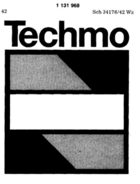 Techmo Logo (DPMA, 28.03.1988)