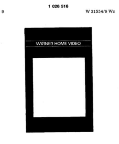 WARNER HOME VIDEO Logo (DPMA, 04.06.1981)