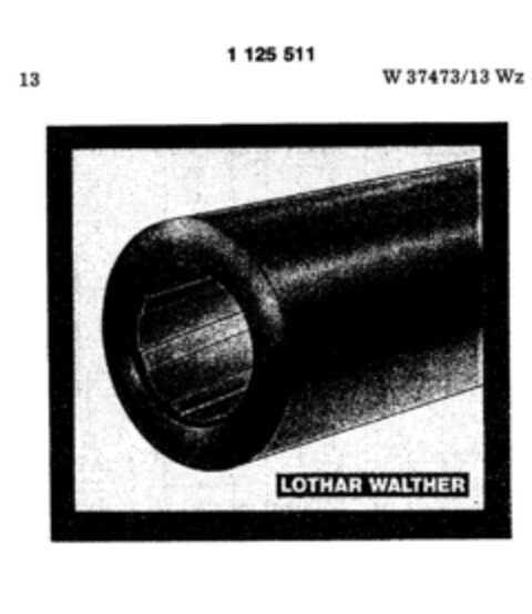 LOTHAR WALTHER Logo (DPMA, 18.09.1987)