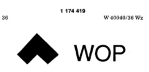 WOP Logo (DPMA, 26.01.1990)