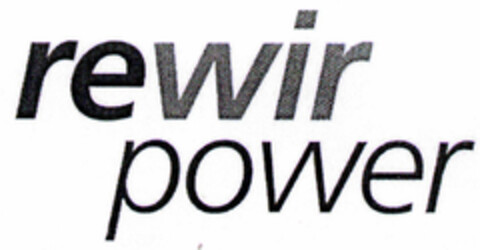 rewir power Logo (DPMA, 03/17/2000)