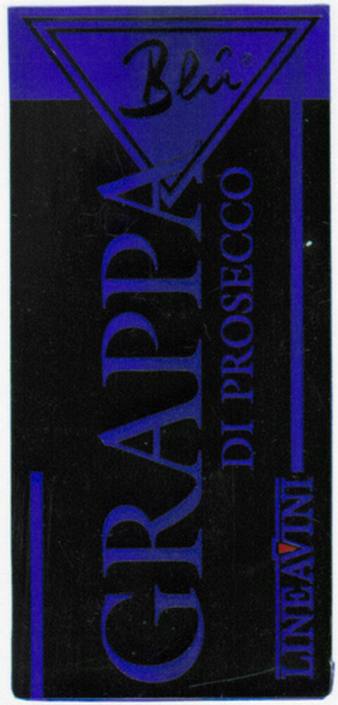 GRAPPA DI PROSECCO Blu LINEAVINI Logo (DPMA, 07/14/2000)