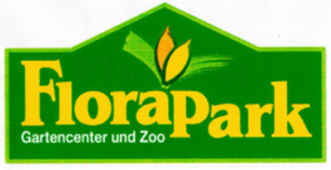 Florapark Gartencenter und Zoo Logo (DPMA, 12.10.2000)