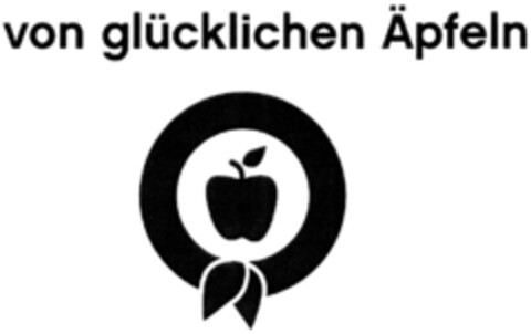 von glücklichen Äpfeln Logo (DPMA, 03/23/2010)