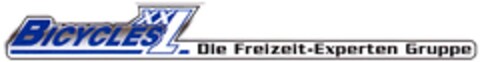 XXL BICYCLES - Die Freizeit-Experten Gruppe Logo (DPMA, 20.04.2010)