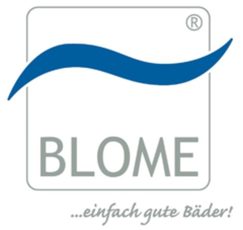 BLOME ... einfach gute Bäder! Logo (DPMA, 04.09.2013)
