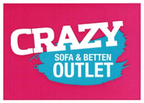 CRAZY SOFA & BETTEN OUTLET Logo (DPMA, 08/31/2017)