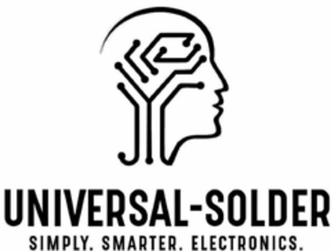 UNIVERSAL-SOLDER SIMPLY. SMARTER. ELECTRONICS. Logo (DPMA, 10.10.2018)