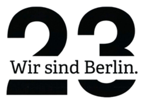 23 Wir sind Berlin. Logo (DPMA, 04.02.2019)