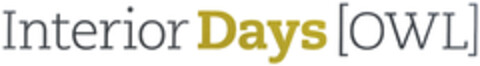 Interior Days [OWL] Logo (DPMA, 11.06.2021)