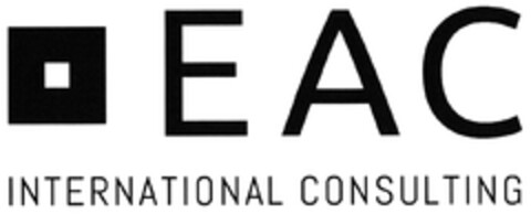 EAC INTERNATIONAL CONSULTING Logo (DPMA, 14.01.2022)