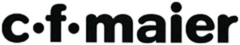 c·f·maier Logo (DPMA, 17.02.2022)