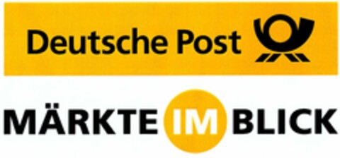 Deutsche Post MÄRKTE IM BLICK Logo (DPMA, 01/08/2003)