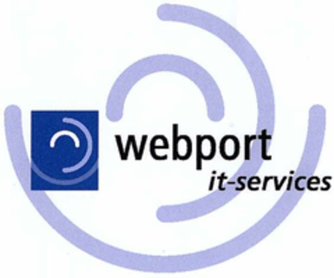 webport it-services Logo (DPMA, 24.02.2003)